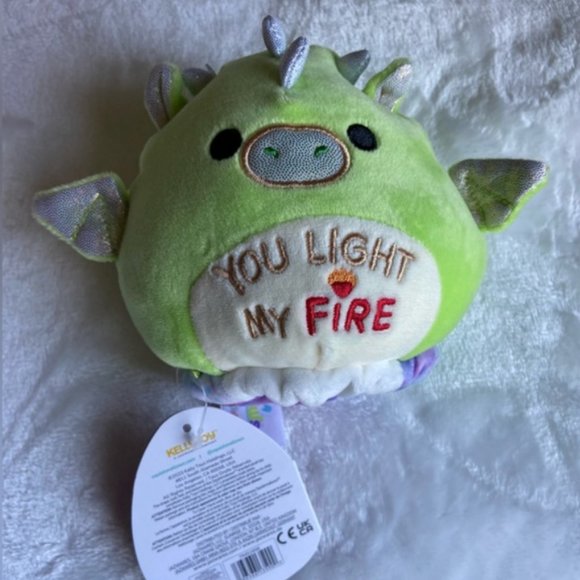 NWT Azizi the dragon & Ronisia the unicorn 2 in 1 5" in flipamallows - Picture 1 of 6